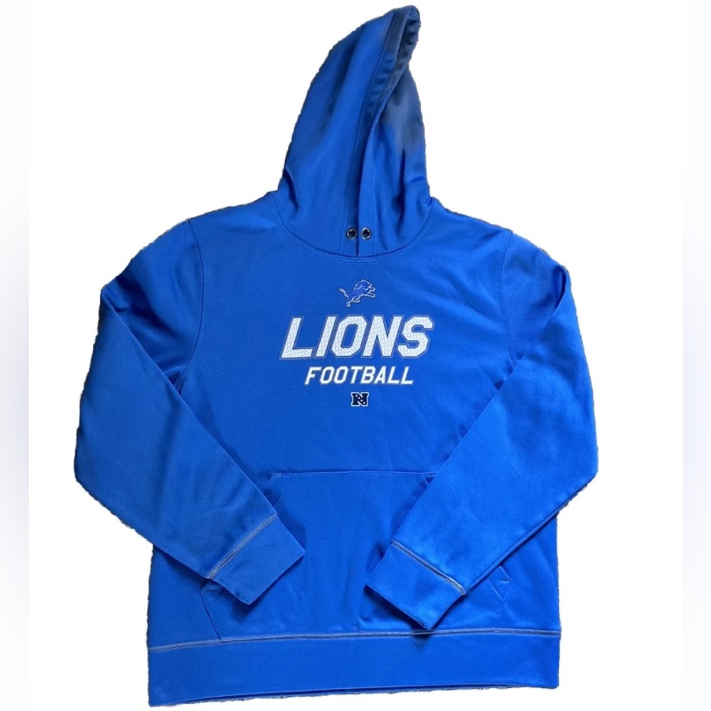 Detroit Lions football sweatshirt size medium NFL team apparel